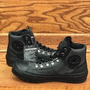 Converse CT Street Hiker Triple Black Shoes‎